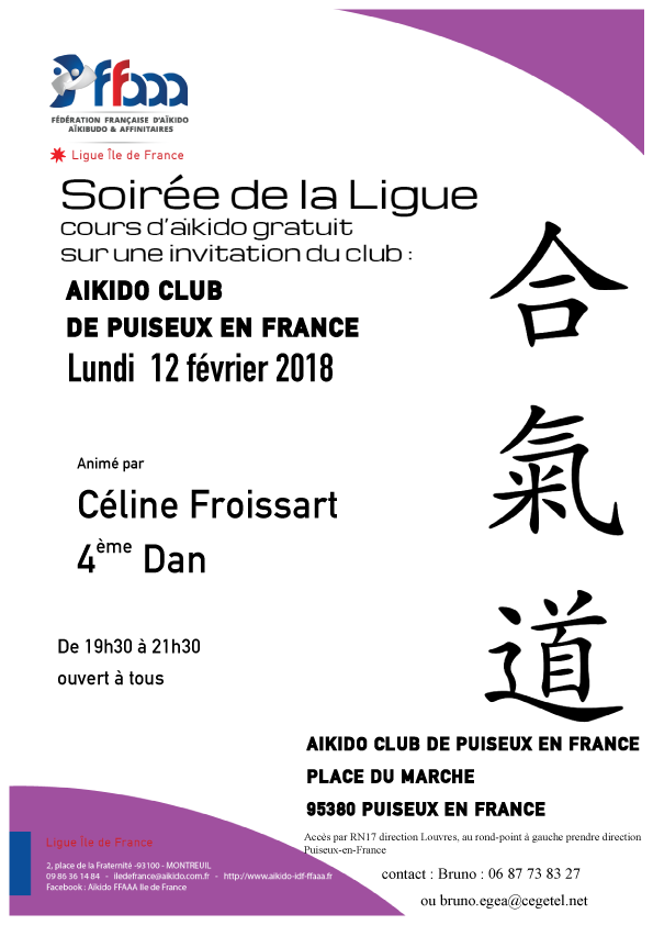 Céline Froissart - Soirée de la ligue