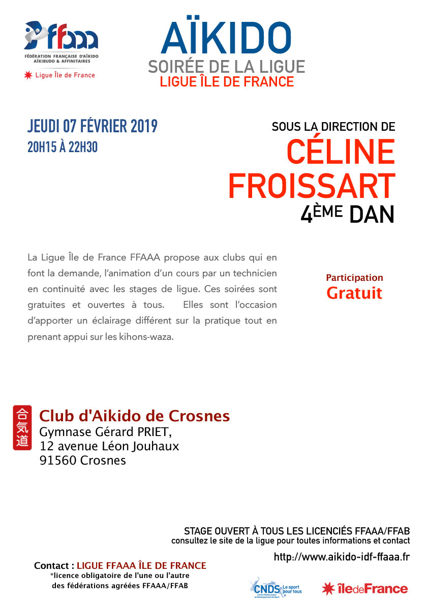 Soirée de la Ligue - Céline Froissart - Crosne