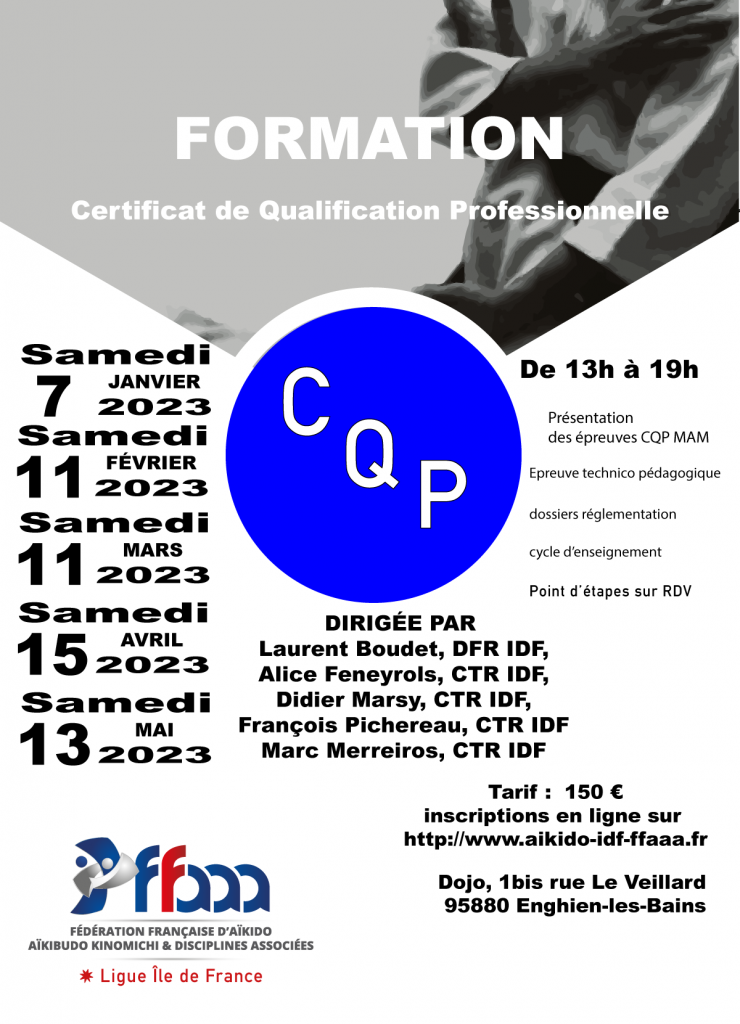 Formation CQP 2023