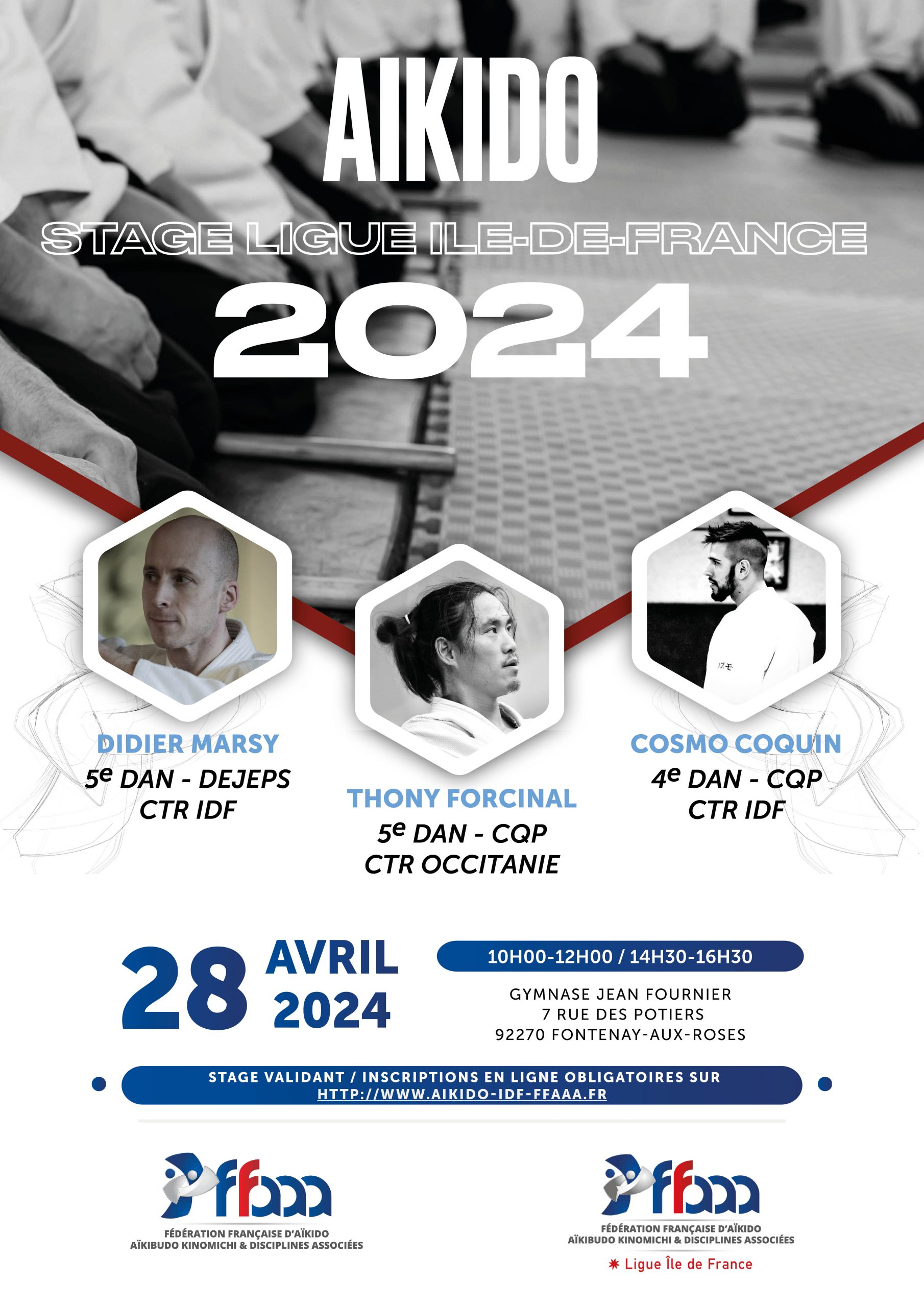 Stage de Ligue CTR - Fontenay aux Roses - avril 2024